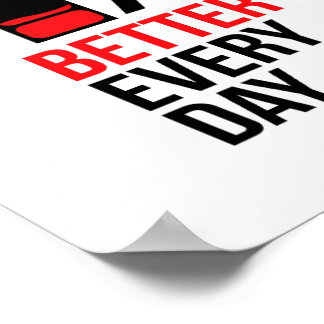 1% Beter Elke Dag  Poster