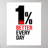 1% Beter Elke Dag  Poster (Voorkant)
