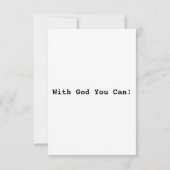 1 Bijbelscriptproet voor Corinthians 15:4 KJV Kaart (Achterkant)