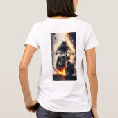 1. "Blijf wild, blijf vrij" 2. "Avontuur wacht" 3. T-shirt (Achterkant)