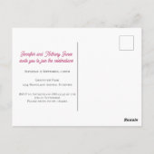 1 bloemige 1e verjaardag uitnodiging draaien (Achterkant)