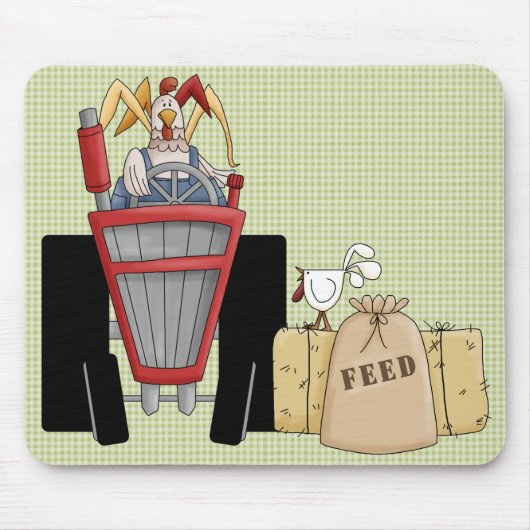 #1 Boerderij Mousepad Muismat (Voorkant)