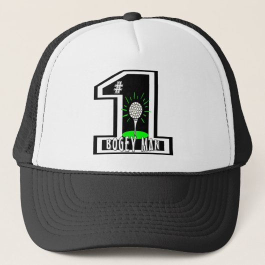 #1 Bogey Man Trucker Pet (Voorkant)