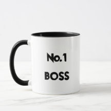 #1 Boss Coffee Mok