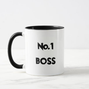 #1 Boss Coffee Mok