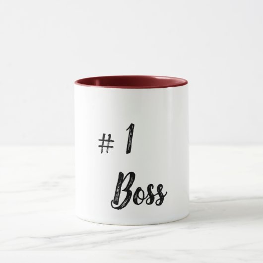 #1 Boss Mok - Lead met stijl ☕ (Midden)