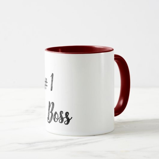 #1 Boss Mok - Lead met stijl ☕ (Voorkant rechts)