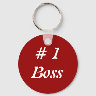 #1 Boss Sleutelhanger