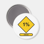 1 % boven magneet (Voorkant / Achterkant)