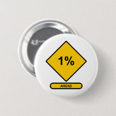 1 % boven ronde button 5,7 cm (Voorkant /achterkant)
