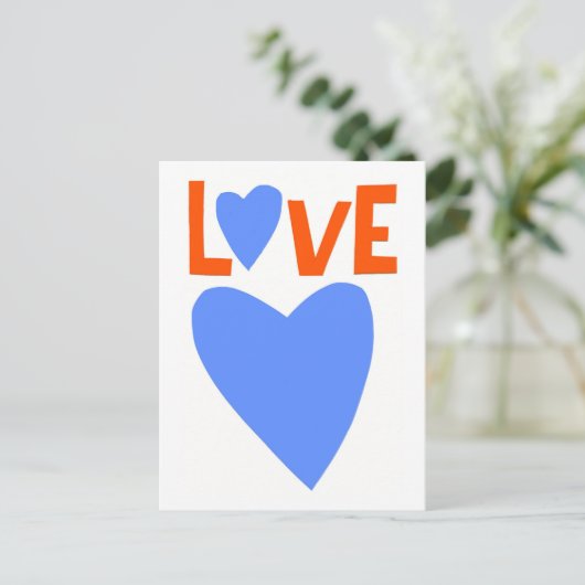 1 BRIEFKAART (Staand voorkant)