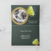 1 bruiloft verjaart peridot en foto kaart (Binnen)