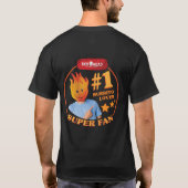 #1 Burrito Lover T-shirt (Achterkant)