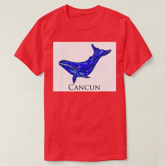 1 Cancun T-shirt (Design voorkant)