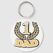 #1 CHAMPION Dad sleutelhanger (Voorkant)