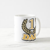 #1 CHAMPION Pap koffie mok kop (Voorkant rechts)