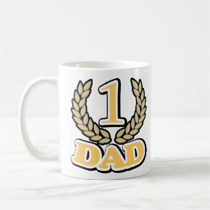 #1 CHAMPION Pap koffie mok kop