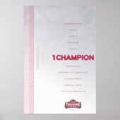 1 Champion Poster (Voorkant)