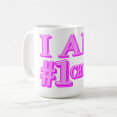 "#1 CHOICE" Kute Expression Design. Bestel nu Koffiemok (Voorkant links)