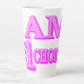 "#1 CHOICE" Kute Expression Design. Bestel nu Latte Mok (Voorkant)