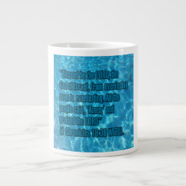 1 Chronicles 16:36 WEBU Mug Grote Koffiekop