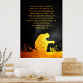 1 Chronicles 4:10 Bijbelversie Poster (Keuken)