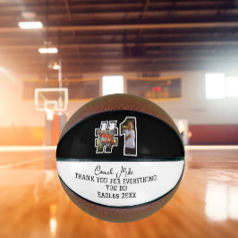  #1 coach custom photo montage collage team sport basketbal