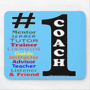 #1 Coach Mousepad Muismat