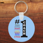 #1 Coach-Sleutelhanger Sleutelhanger (Voorkant)