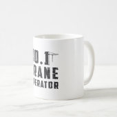 1 Constructieplaats voor kraanarbeiders Koffiemok (Voorkant rechts)