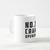 1 Constructieplaats voor kraanarbeiders Koffiemok (Voorkant links)