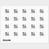 1 Constructieplaats voor kraanarbeiders Ronde Sticker (Vel)