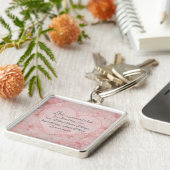 1 cor 13 - Liefde is een soort patiënt Sleutelhanger (Zijkant)