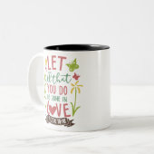 1 COR 16:18 LAAT ALLES WAT U IN VERLIES GEEFT TWEEKLEURIGE KOFFIEMOK (Voorkant links)