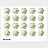 1 Cor 7 17 Schriftkunst Ronde Sticker (Vel)