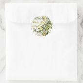 1 Cor 7 17 Schriftkunst Ronde Sticker (Tas)