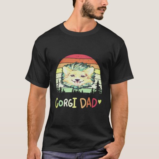 1 Corgi Vader Corgi T-shirt (Voorkant)