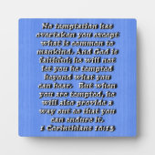 1 Corinthians 10:13 Fotoplaat (Voorkant)