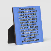 1 Corinthians 10:13 Fotoplaat (Voorkant)