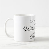 1 Corinthians, 10:31 Wandhoogte Koffiemok (Links)