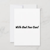 1 Corinthians 13:11 Bijbelscriptgroet Kaart (Achterkant)