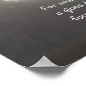 1 Corinthians 13:12 Poster (Hoek)