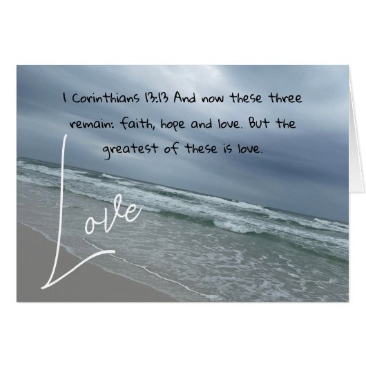 1 Corinthians 13:13 (Voorkant Horizontaal)