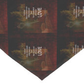 1 Corinthians 13:13 Bijbelversen citaat over LOVE Korte Tafelloper (Hoek)