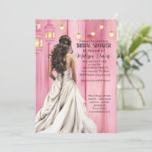1 Corinthians 13:13 Bridal Shower Invitation Kaart (Staand voorkant)