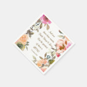 1 Corinthians 13:13 Faith Hope Love Bijbel Verse Servet (Hoek)