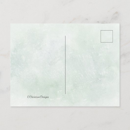 1 Corinthians 13:13 Faith Hope Love, Bijbelverse Briefkaart (Achterkant)