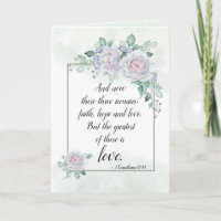 1 Corinthians 13:13 Faith Hope Love, Bijbelverse