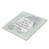 1 Corinthians 13:13 Faith Hope Love, Bijbelverse Tegeltje (Zijkant)