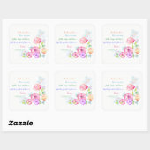 1 corinthians 13:13 liefde is de grootste vierkante sticker (Vel)